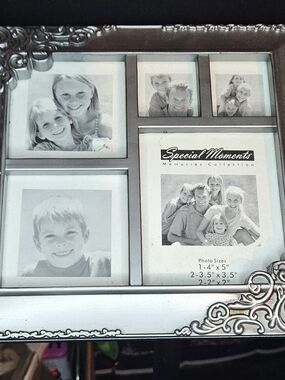 Special Moments Silver Ornate Multi-Photo Frame